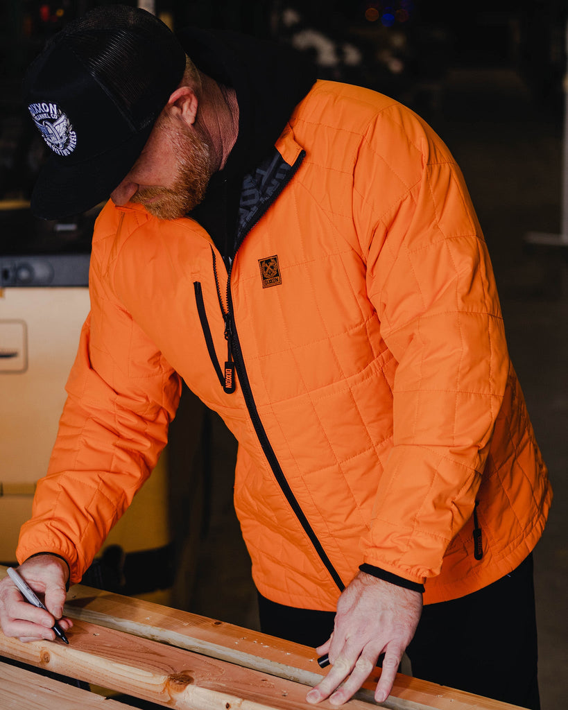 Nomad Puffer Jacket - Orange - Dixxon Flannel Co.