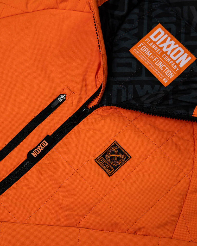 Nomad Puffer Jacket - Orange - Dixxon Flannel Co.