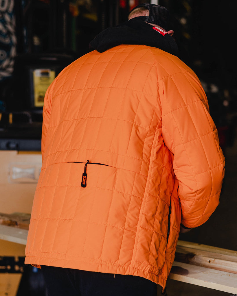 Nomad Puffer Jacket - Orange - Dixxon Flannel Co.