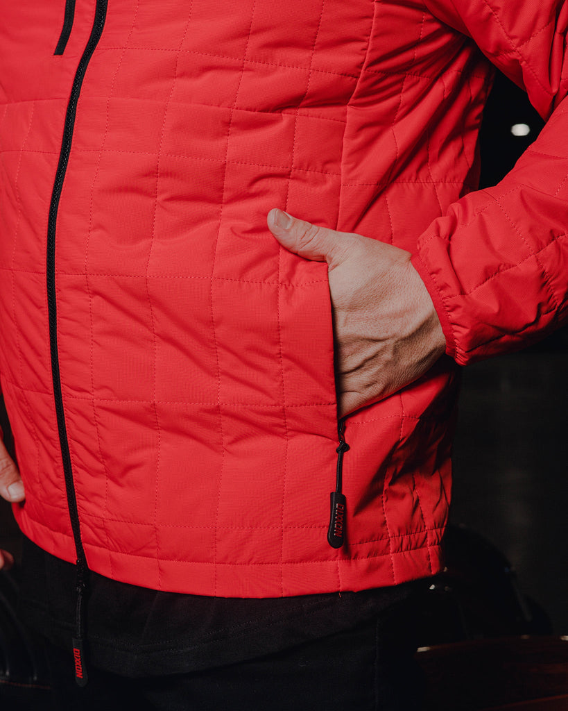 Nomad Puffer Jacket - Red - Dixxon Flannel Co.