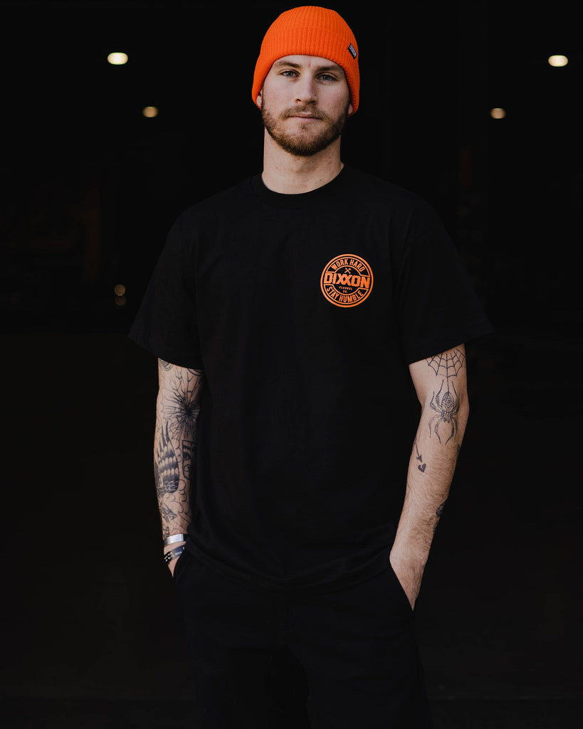 Orange Corpo T-Shirt - Black - Dixxon Flannel Co.