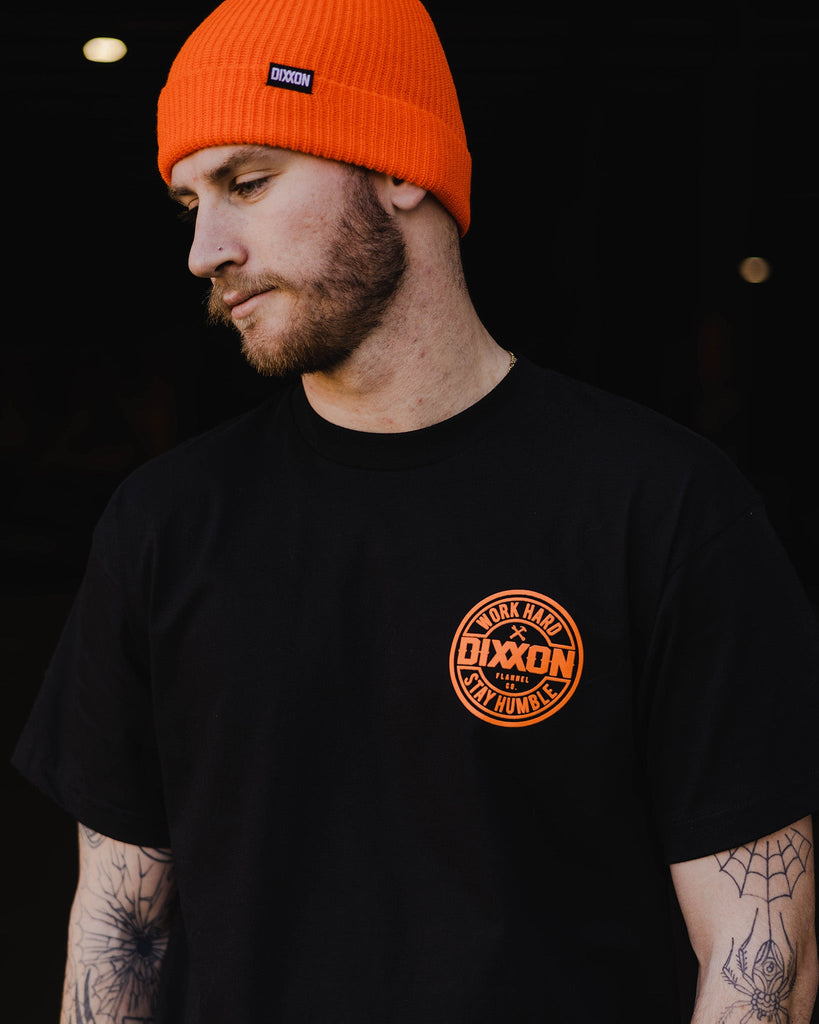 Orange Corpo T-Shirt - Black - Dixxon Flannel Co.