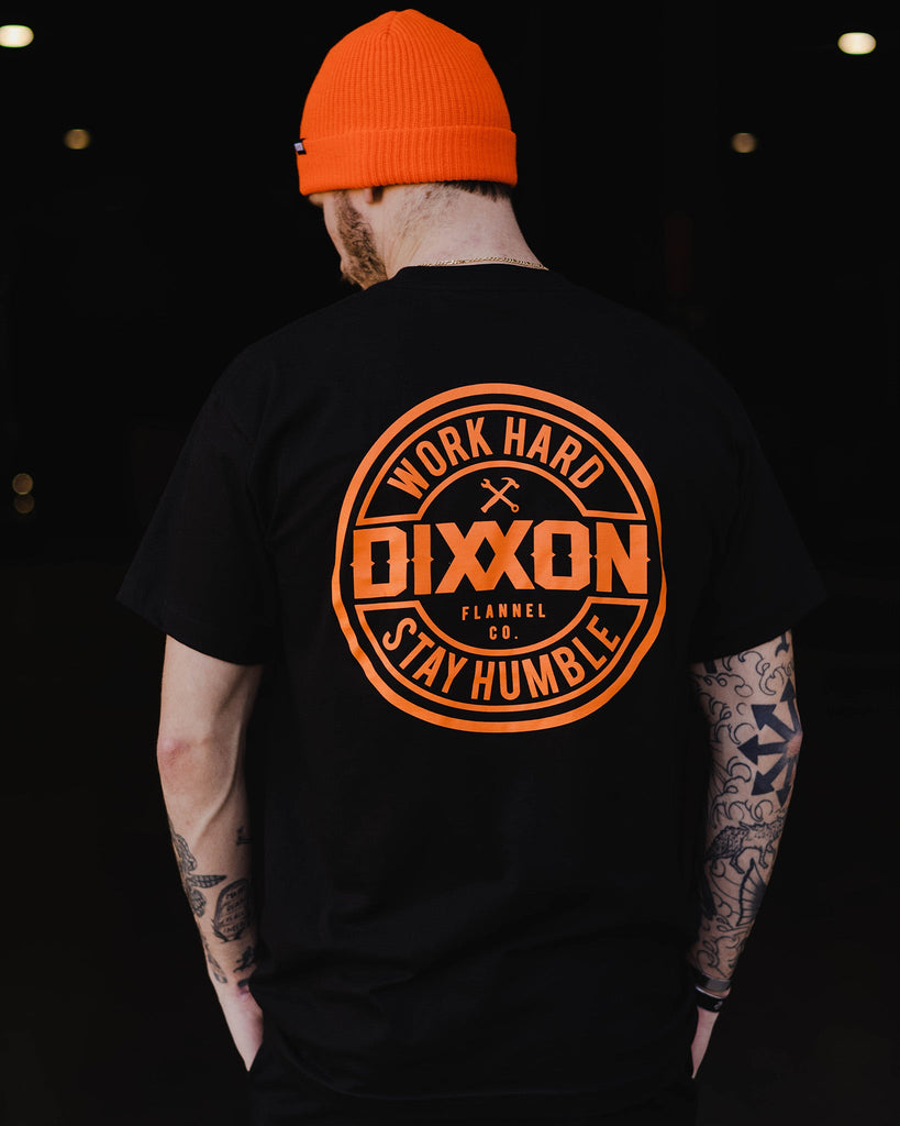 Orange Corpo T-Shirt - Black - Dixxon Flannel Co.