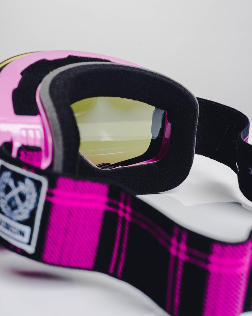 Outlander Magnetic SXS Goggles - Black & Pink - Dixxon Flannel Co.