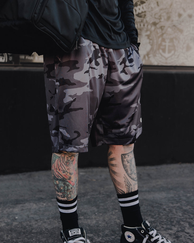 Overtime Shorts - Black Camo - Dixxon Flannel Co.