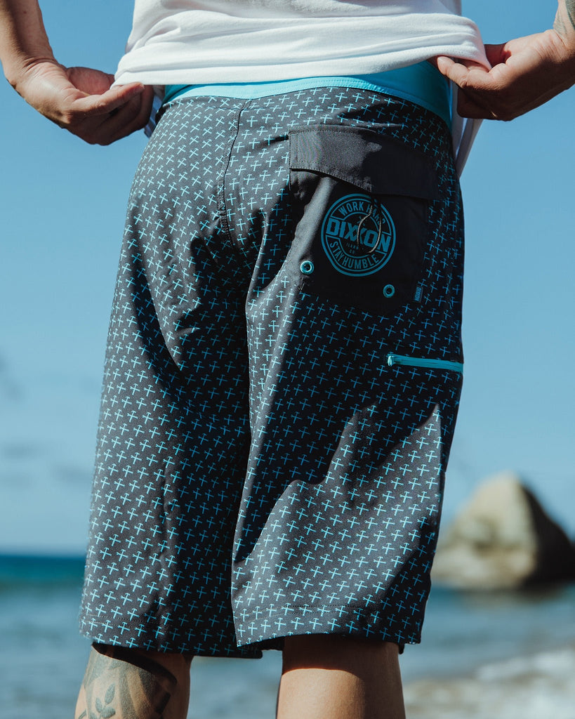 Party Hammer Boardshorts - Gray - Dixxon Flannel Co.