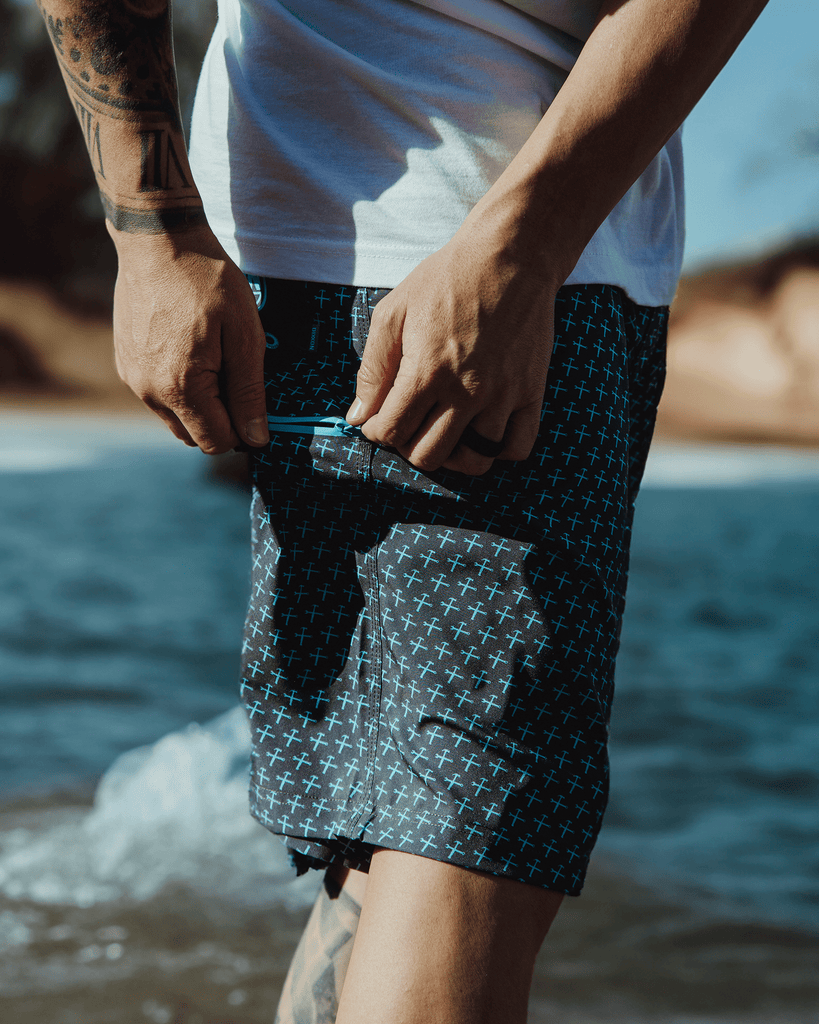 Party Hammer Boardshorts - Gray - Dixxon Flannel Co.