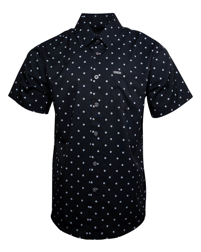 Polkacide Short Sleeve - Black & White - Dixxon Flannel Co.