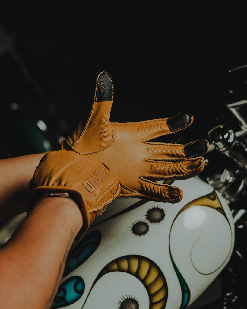 Roper Leather Moto Gloves - Deerskin - Dixxon Flannel Co.