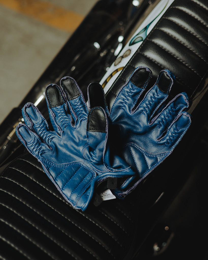 Roper Leather Moto Gloves - Steel - Dixxon Flannel Co.