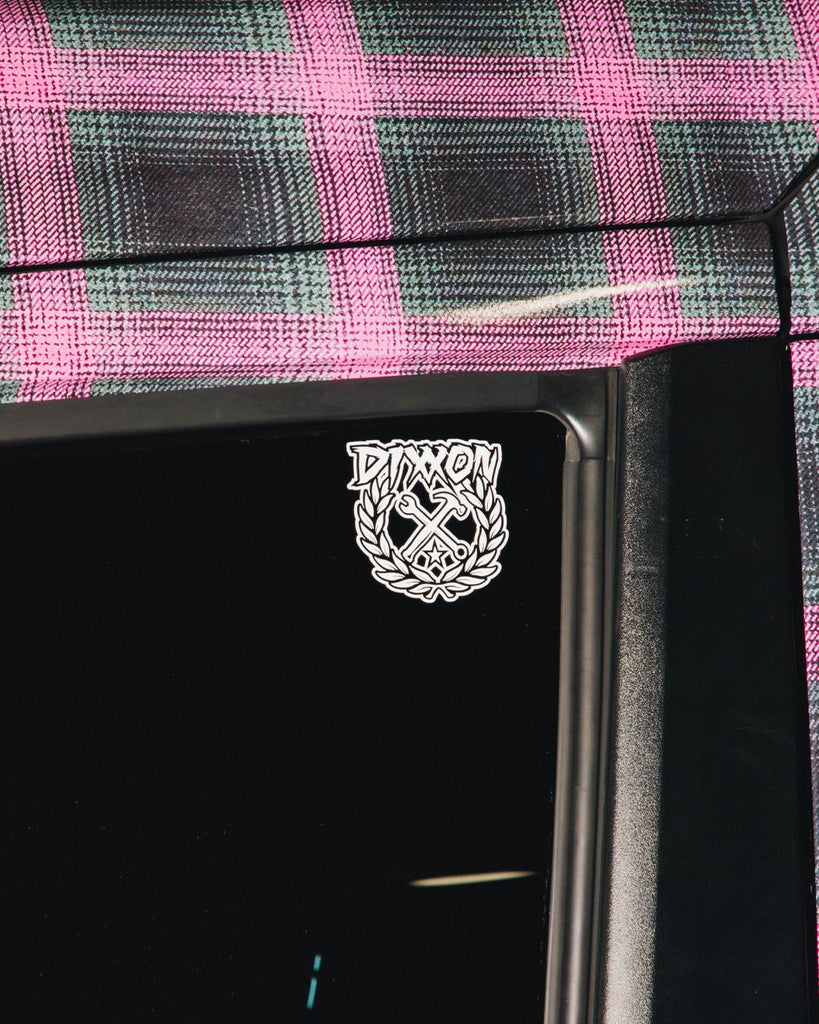 Sketchy Crest Die Cut Sticker - 2.5" - Dixxon Flannel Co.