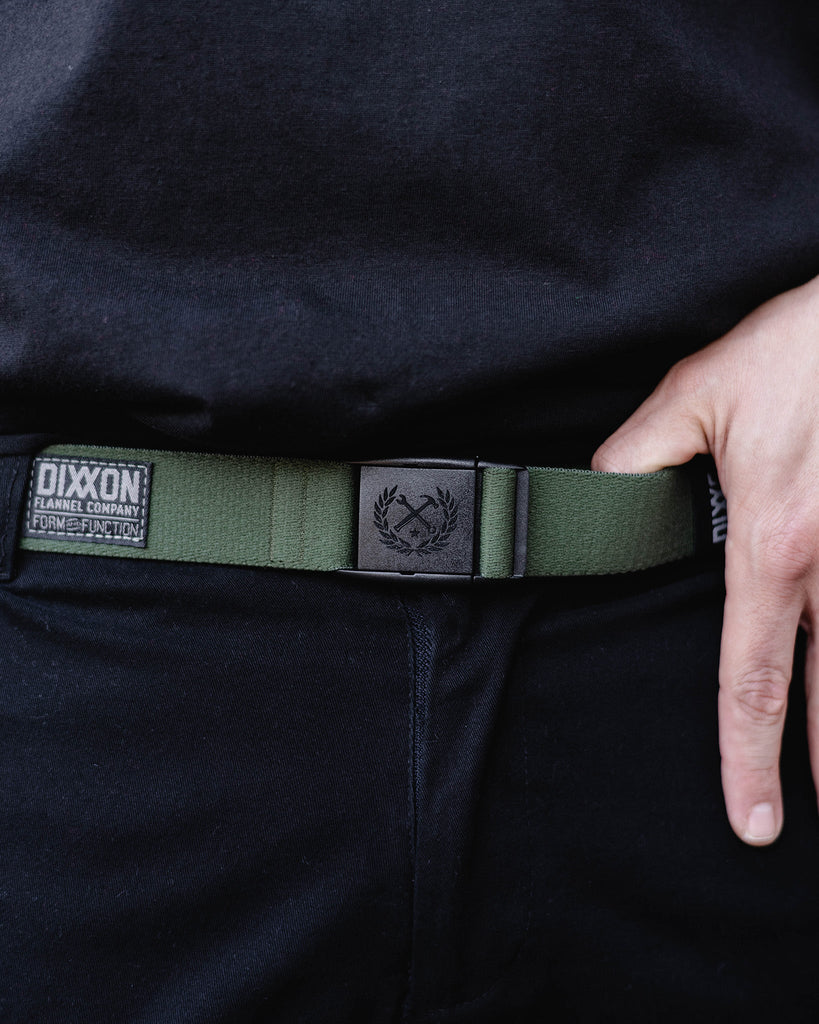 Slim Elastic Stretch Belt - Dixxon Flannel Co.