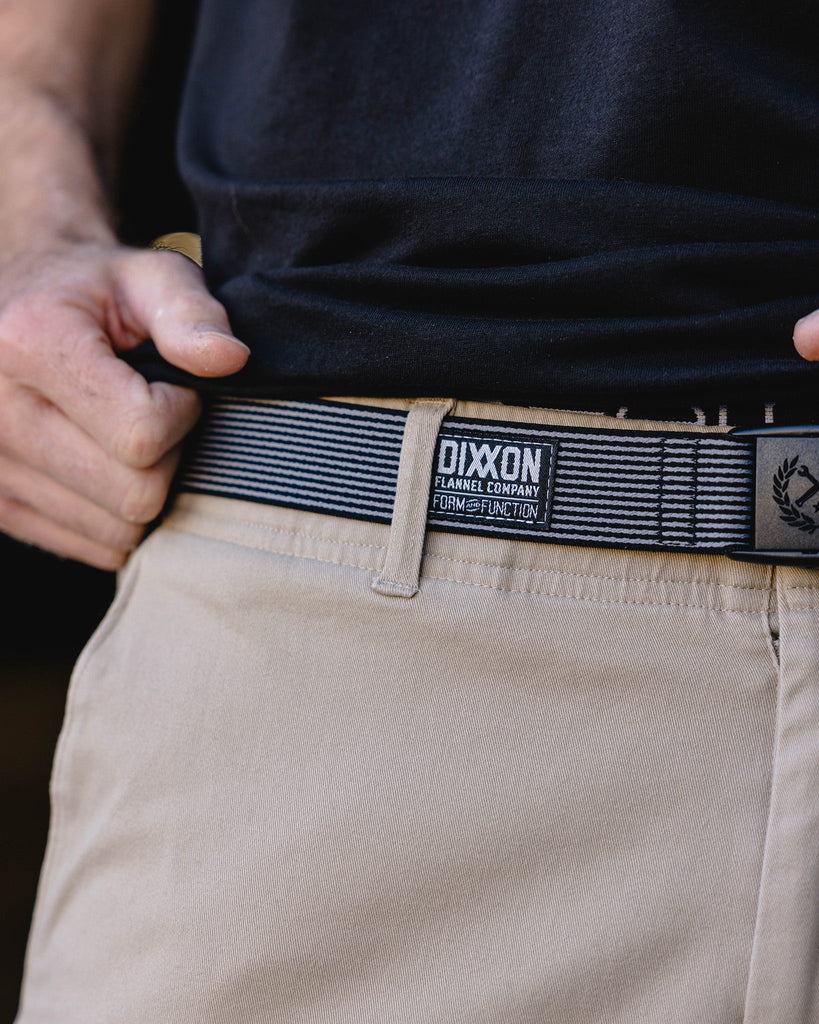 Slim Elastic Stretch Belt - Dixxon Flannel Co.