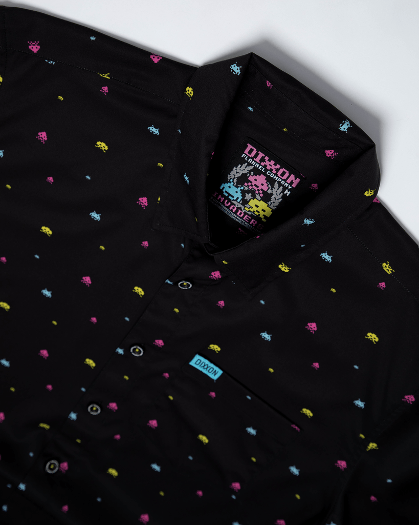 Space Invaders Short Sleeve - Dixxon Flannel Co.