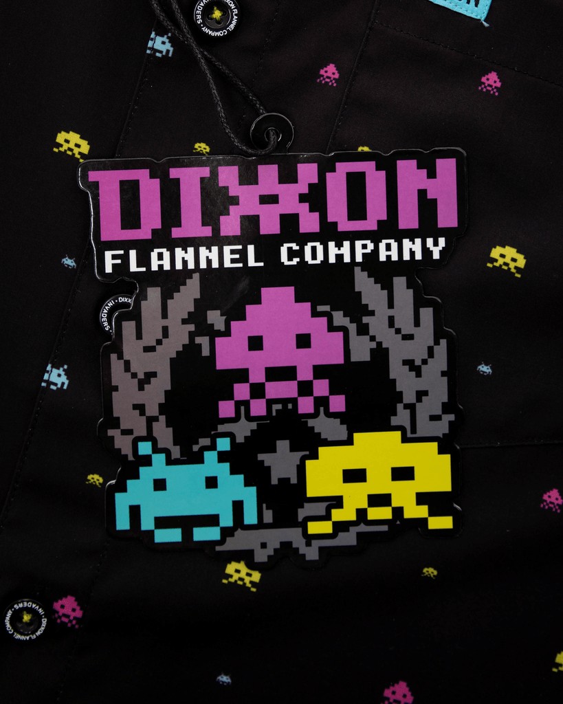 Space Invaders Short Sleeve - Dixxon Flannel Co.