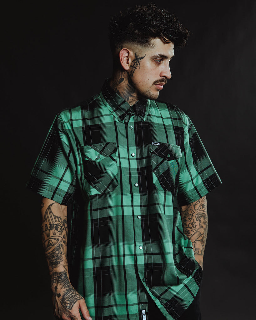 Spearmint Bamboo Short Sleeve - Dixxon Flannel Co.