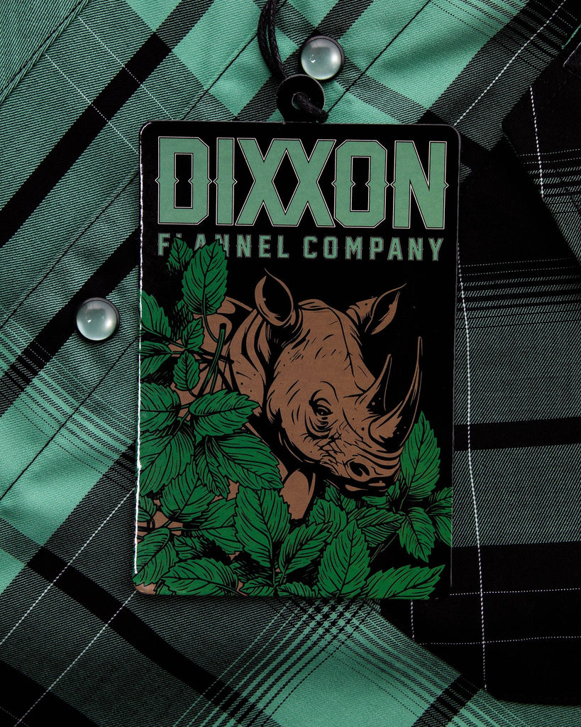 Spearmint Bamboo Short Sleeve - Dixxon Flannel Co.