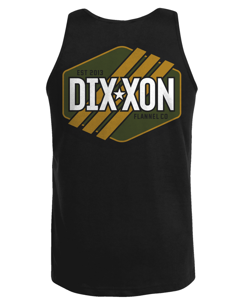 Tactical Stripes Tank - Black & O.D. Green - Dixxon Flannel Co.