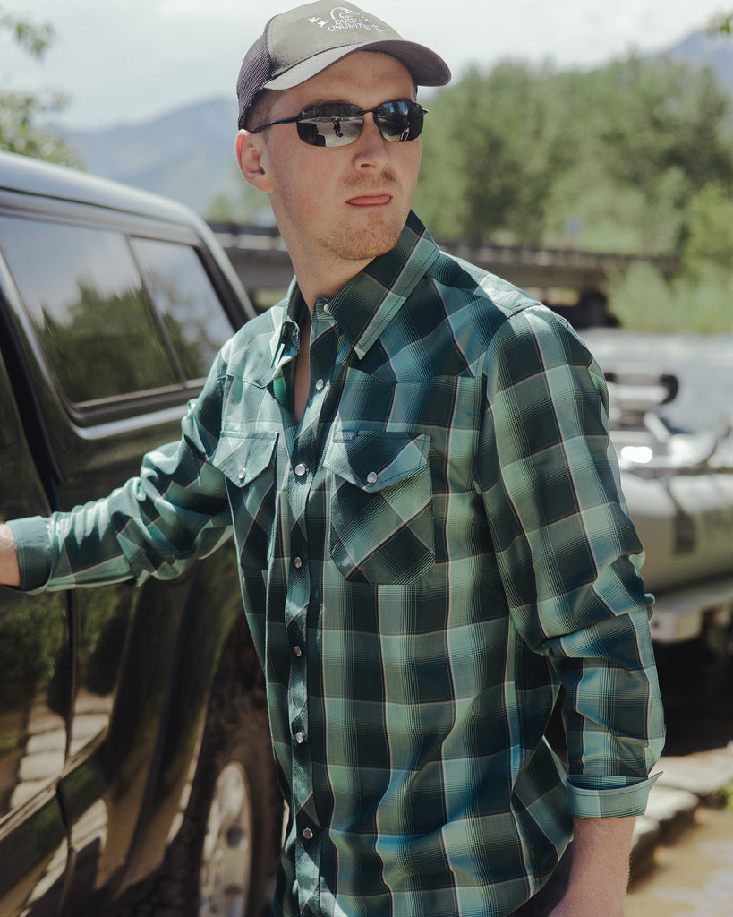 The Bozeman Bamboo Long Sleeve - Lasso - Dixxon Flannel Co.