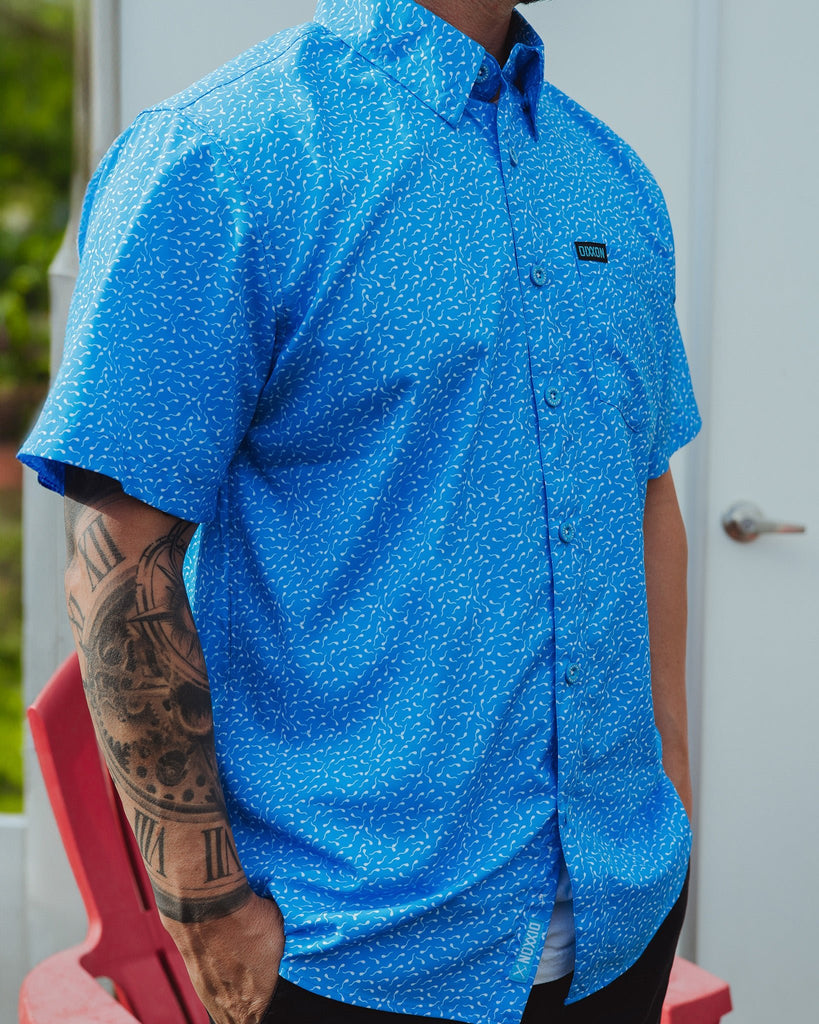 The Creator Short Sleeve - Blue - Dixxon Flannel Co.