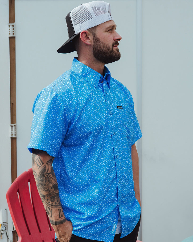 The Creator Short Sleeve - Blue - Dixxon Flannel Co.