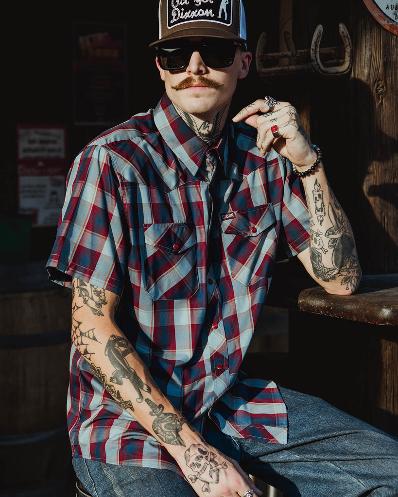 The Stevensville Bamboo Short Sleeve - Lasso - Dixxon Flannel Co.