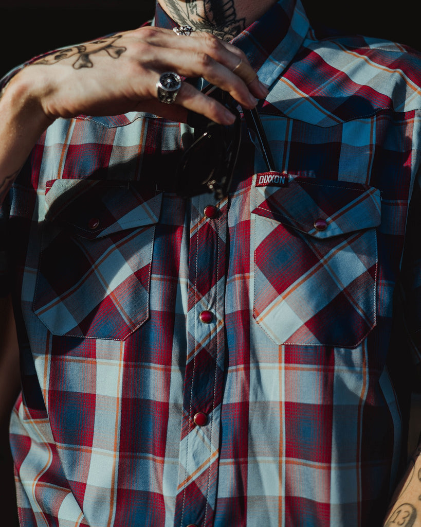 The Stevensville Bamboo Short Sleeve - Lasso - Dixxon Flannel Co.