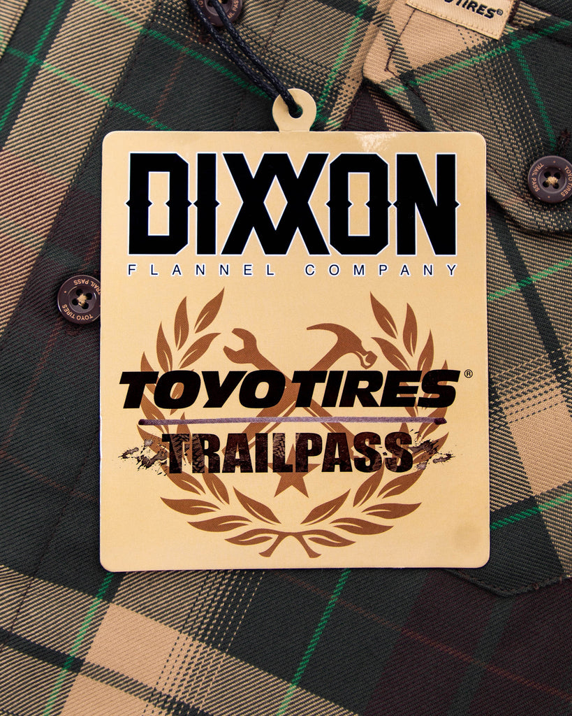 Toyo Tires Trailpass Flannel - Dixxon Flannel Co.