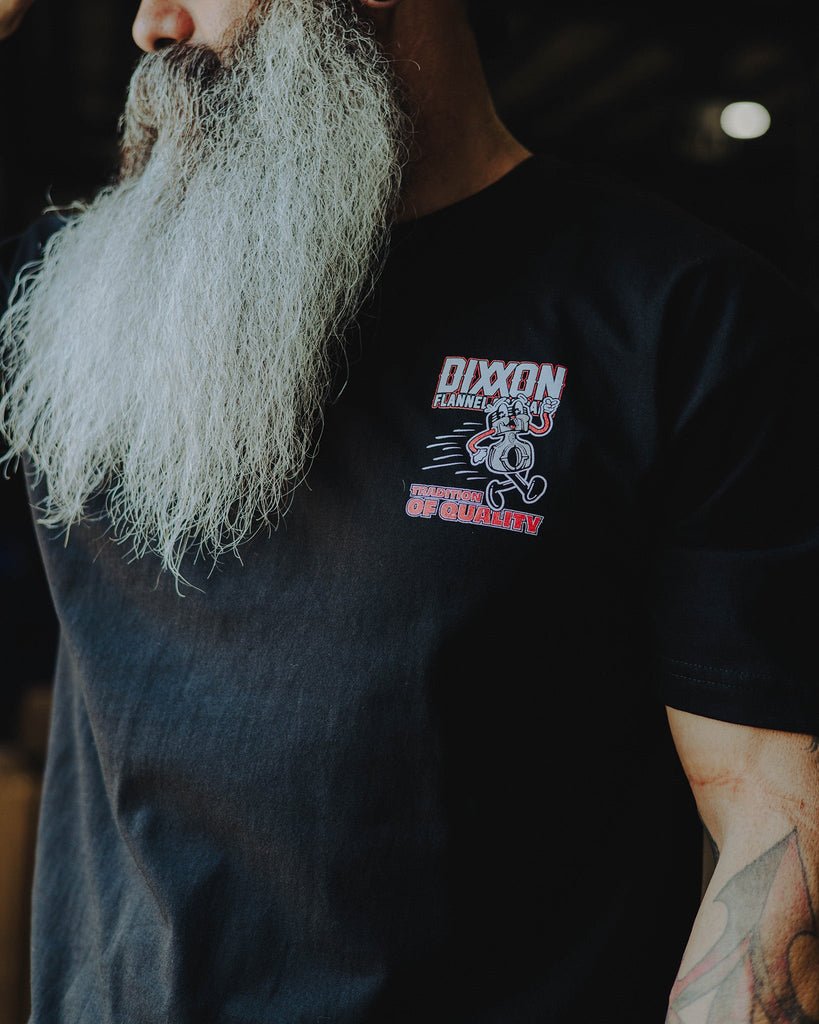 Tradition of Quality T-Shirt - Black - Dixxon Flannel Co.