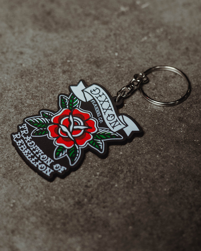 Tradition of Rebellion Keychain - Dixxon Flannel Co.