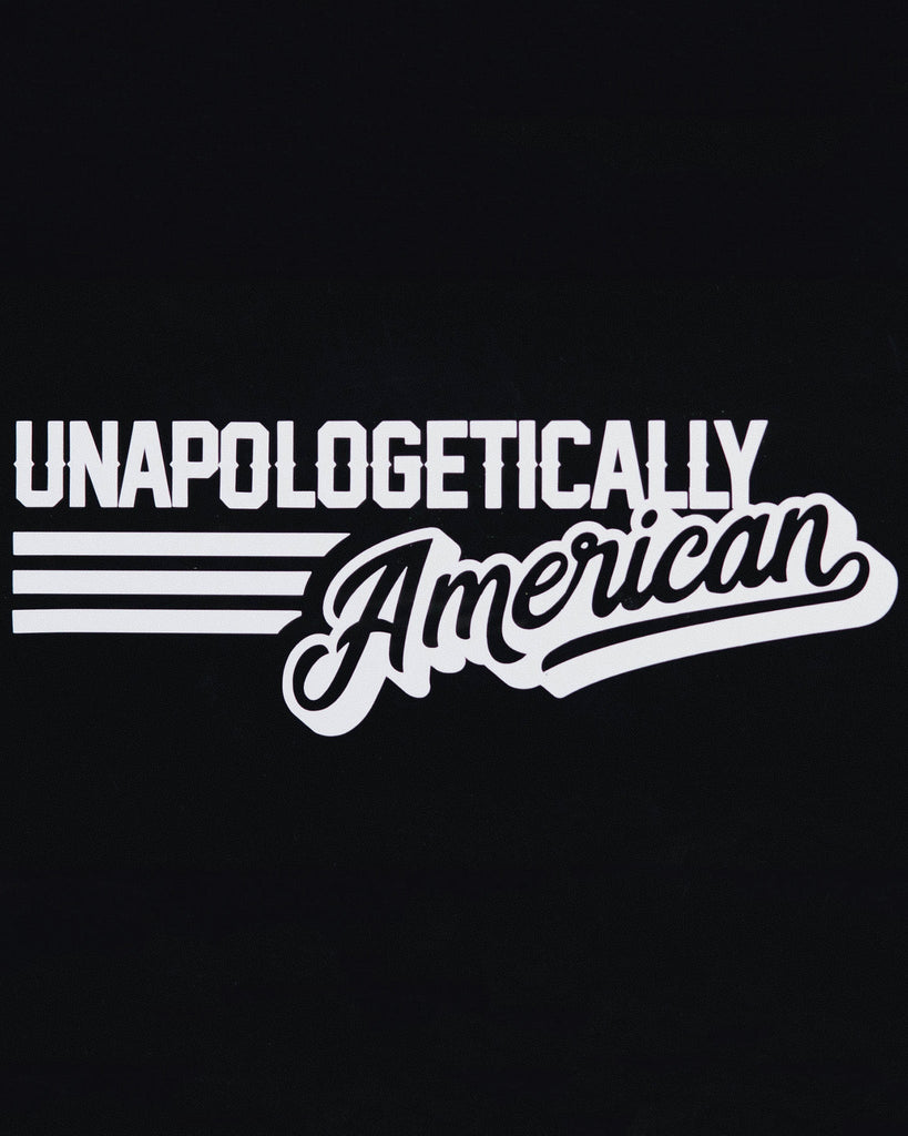 Unapologetically American 12" Die Cut Sticker - Dixxon Flannel Co.