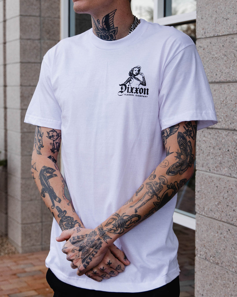 Vibes T-Shirt - White - Dixxon Flannel Co.