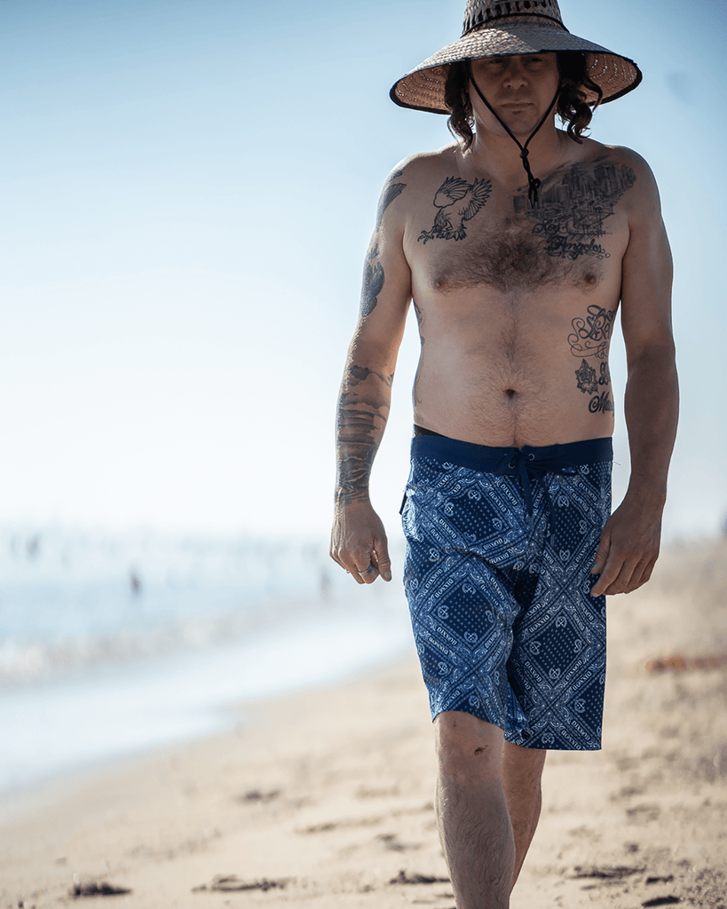 Vida Boardshorts - Blue - Dixxon Flannel Co.