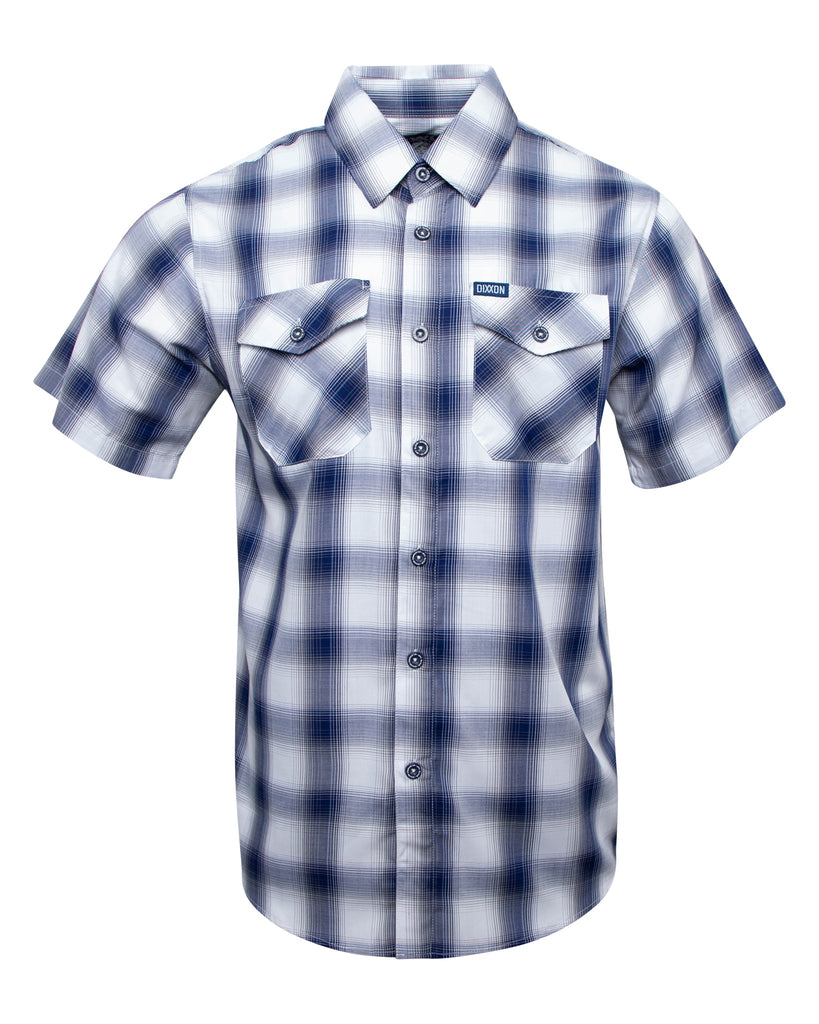 White Cap Bamboo Short Sleeve - Dixxon Flannel Co.