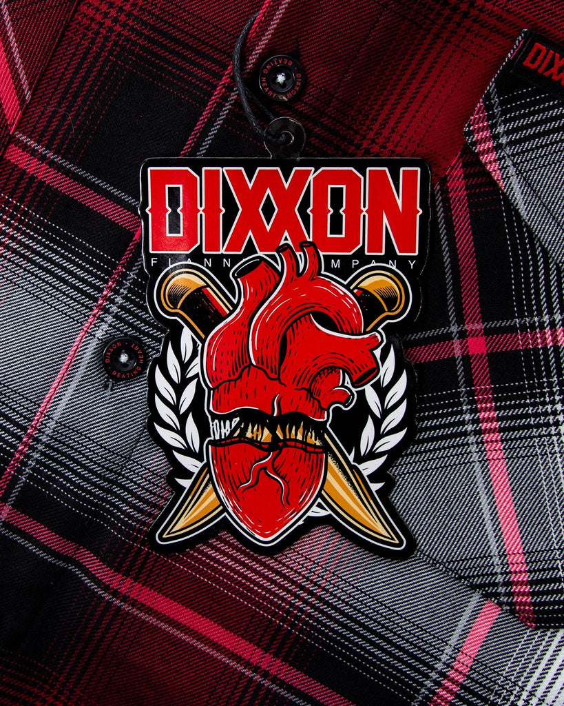 Women's Beating Heart Flannel - Dixxon Flannel Co.