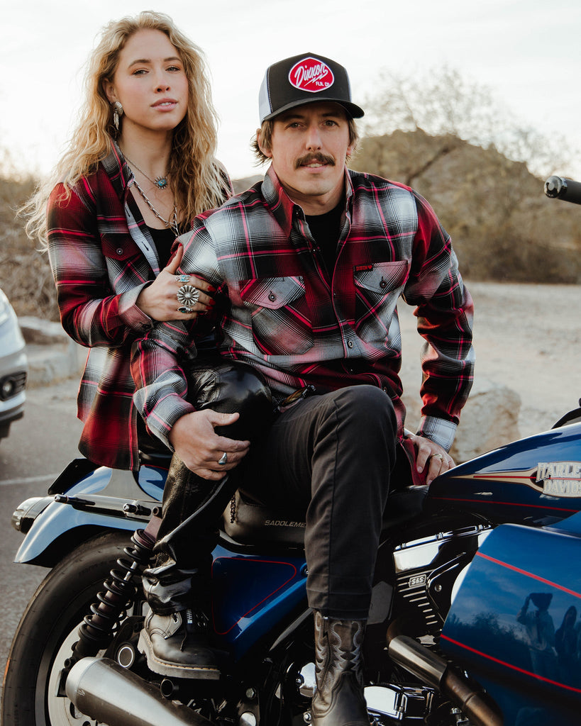 Women's Beating Heart Flannel - Dixxon Flannel Co.