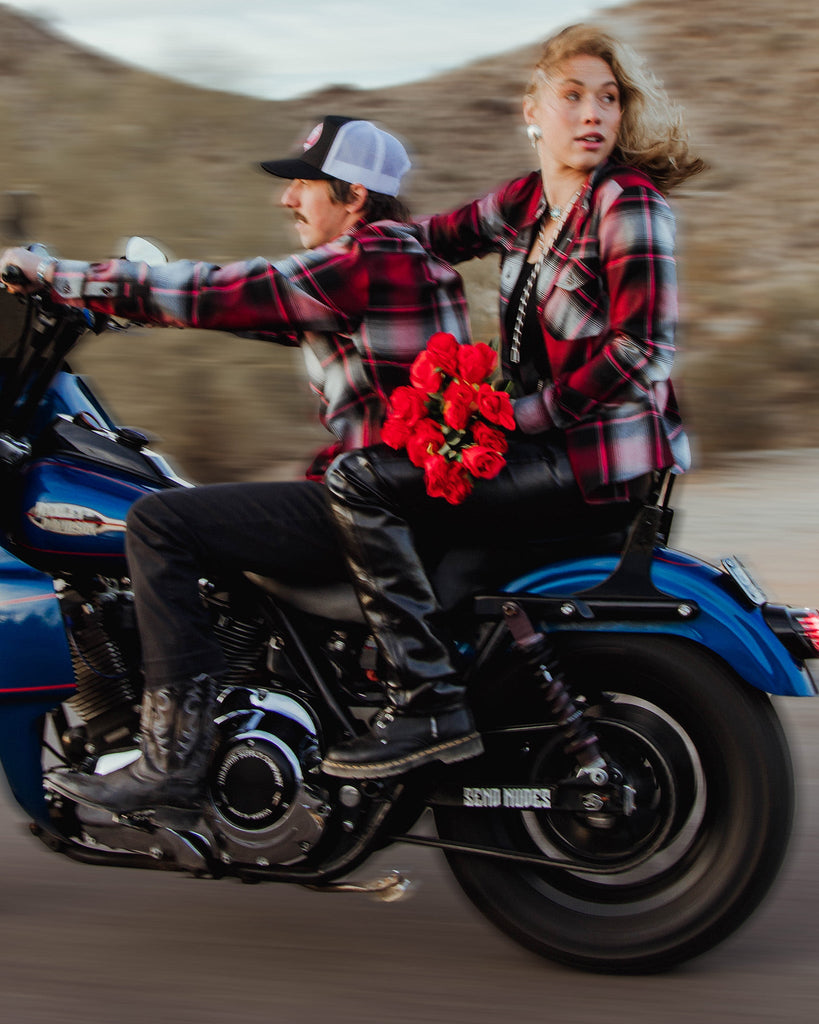 Women's Beating Heart Flannel - Dixxon Flannel Co.