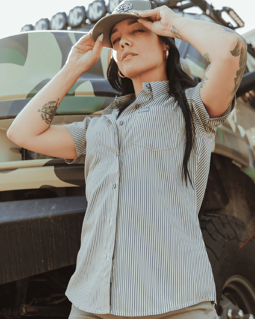 Women's Benny TS Short Sleeve - Khaki - Dixxon Flannel Co.