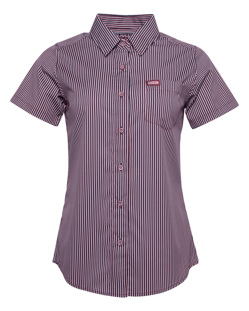 Women's Benny TS Short Sleeve - Maroon - Dixxon Flannel Co.