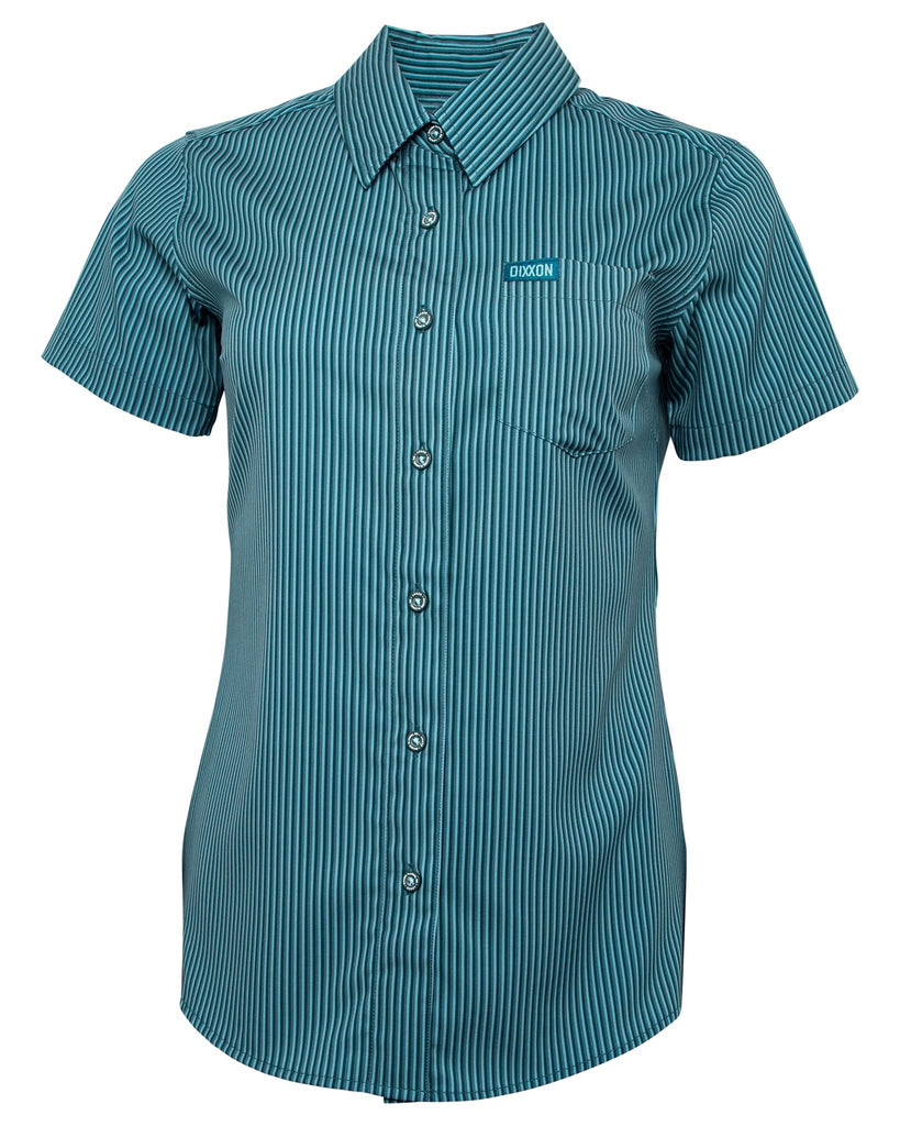 Women's Benny TS Short Sleeve - Teal - Dixxon Flannel Co.