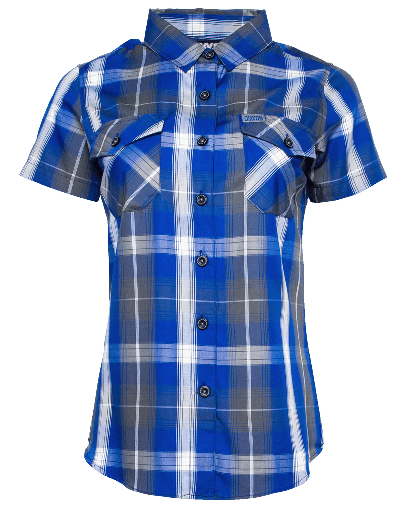 Women's Blue Line Bamboo Short Sleeve - Dixxon Flannel Co.