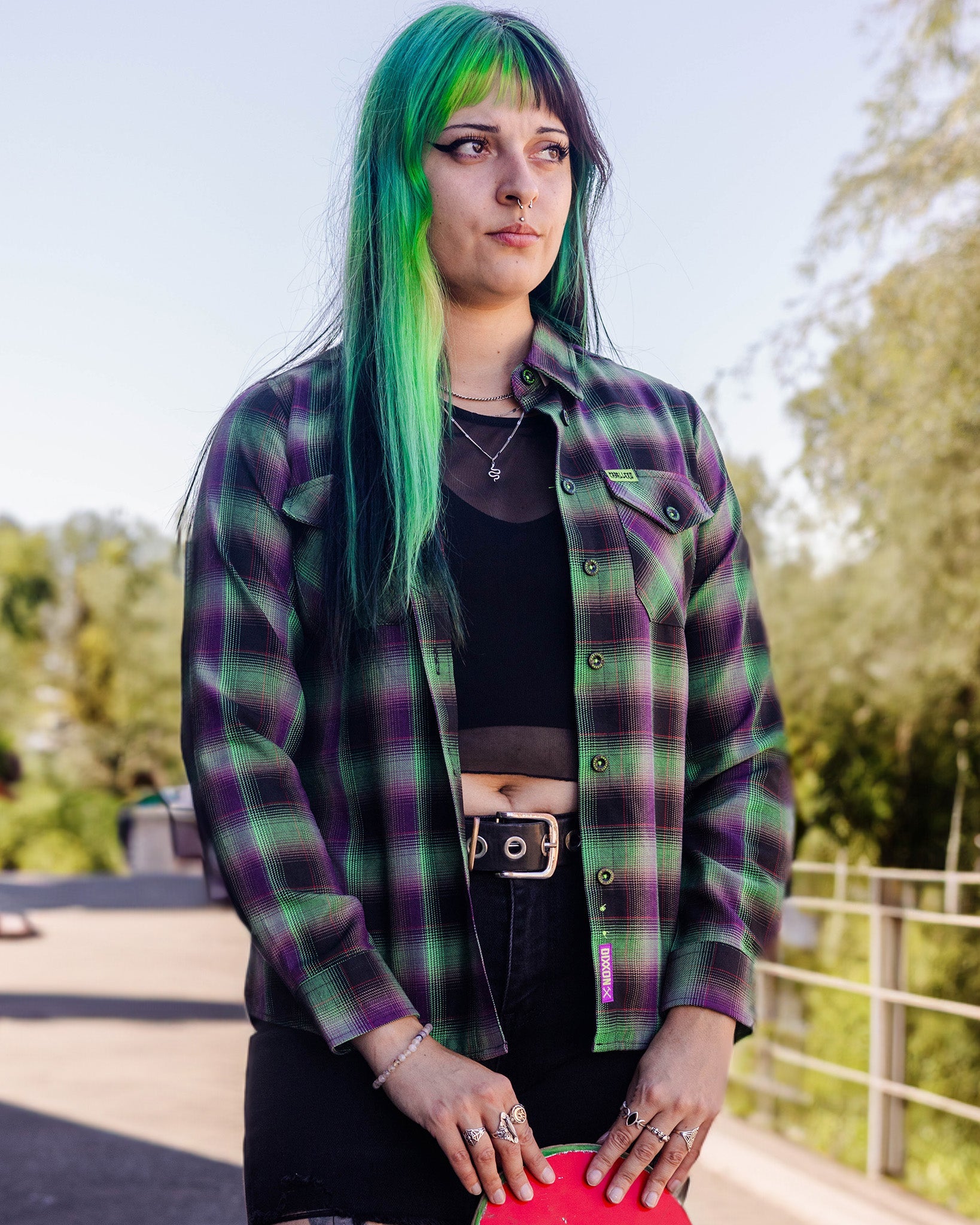 Women top Dixxon the hallow flannel