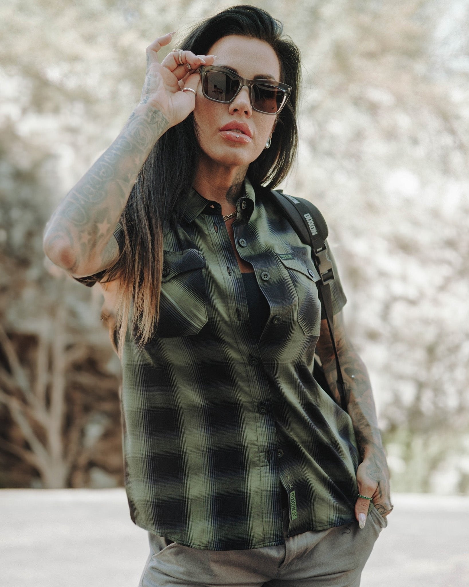 Dixxon Flannel OG Cyanide Womens Small store OBO