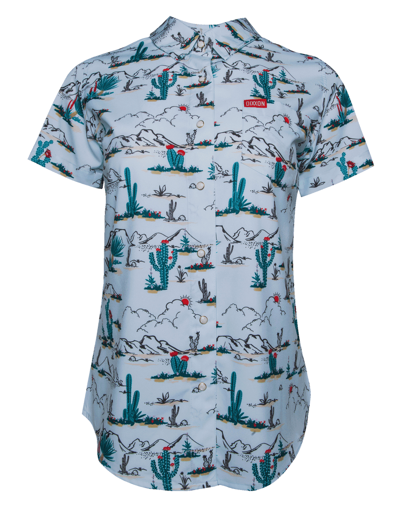 Women's Desert Bloom Short Sleeve - Dixxon Flannel Co.