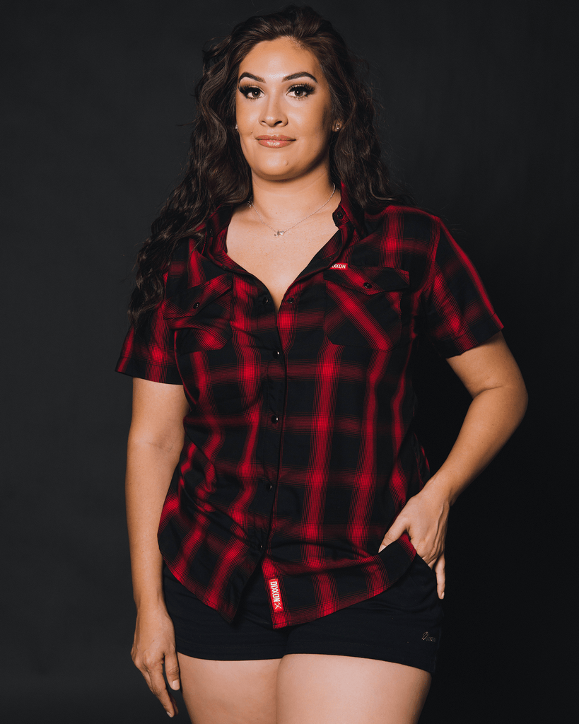 Women's El Rojo Loco Bamboo Short Sleeve - Dixxon Flannel Co.