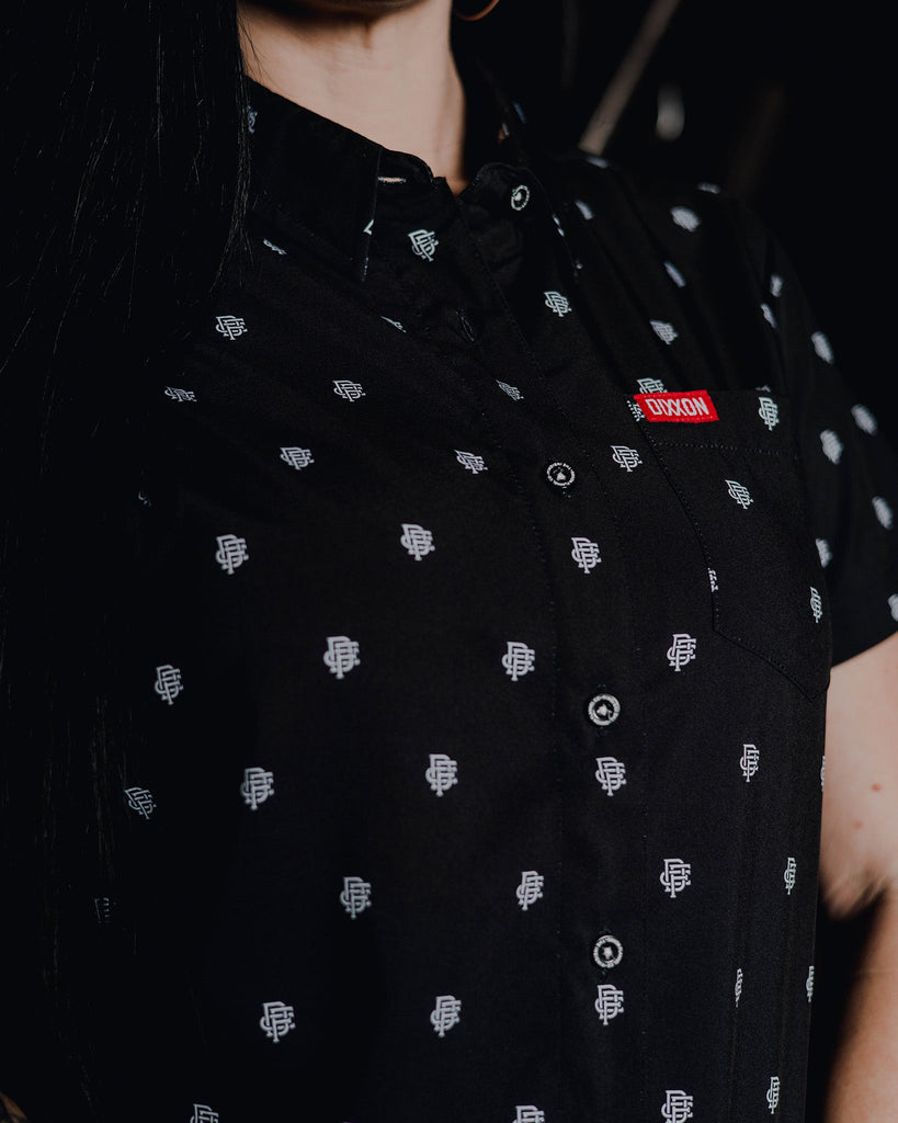 Women's Insignia Party Shirt - Black & White - Dixxon Flannel Co.