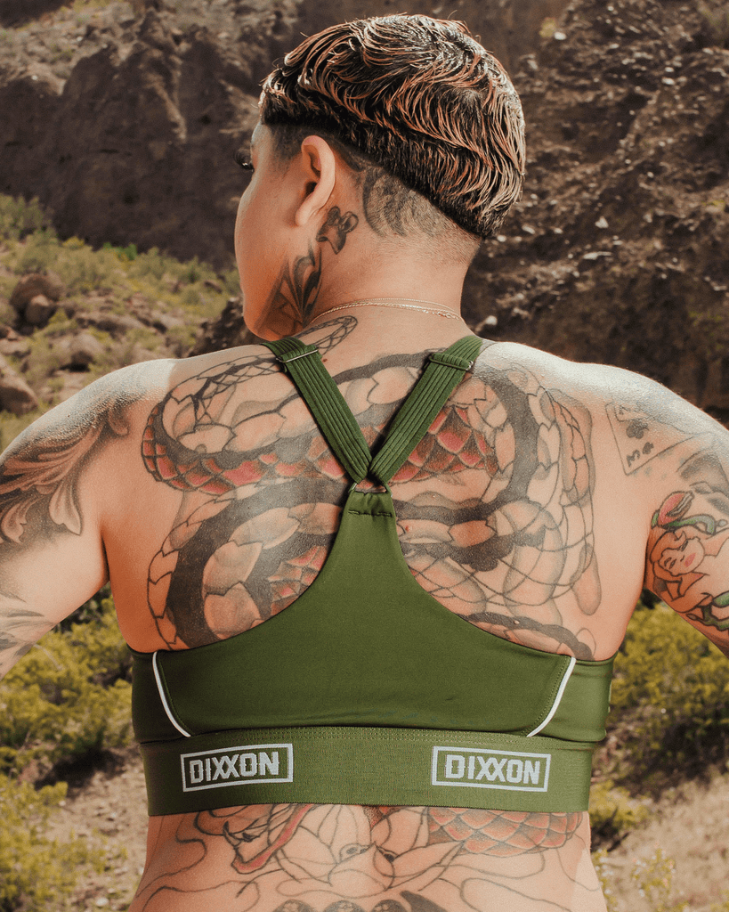 Women's Jane Sports Bra - O.D. Green - Dixxon Flannel Co.