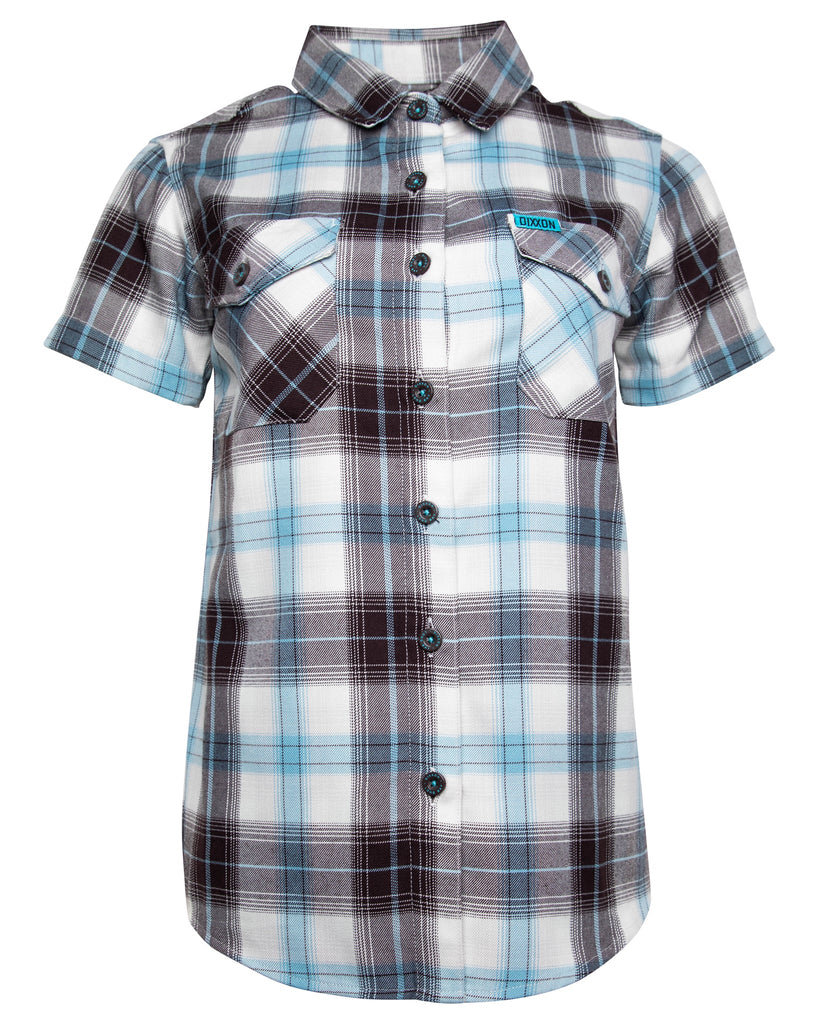 Women's Long Bay Short Sleeve Flannel - Dixxon Flannel Co.