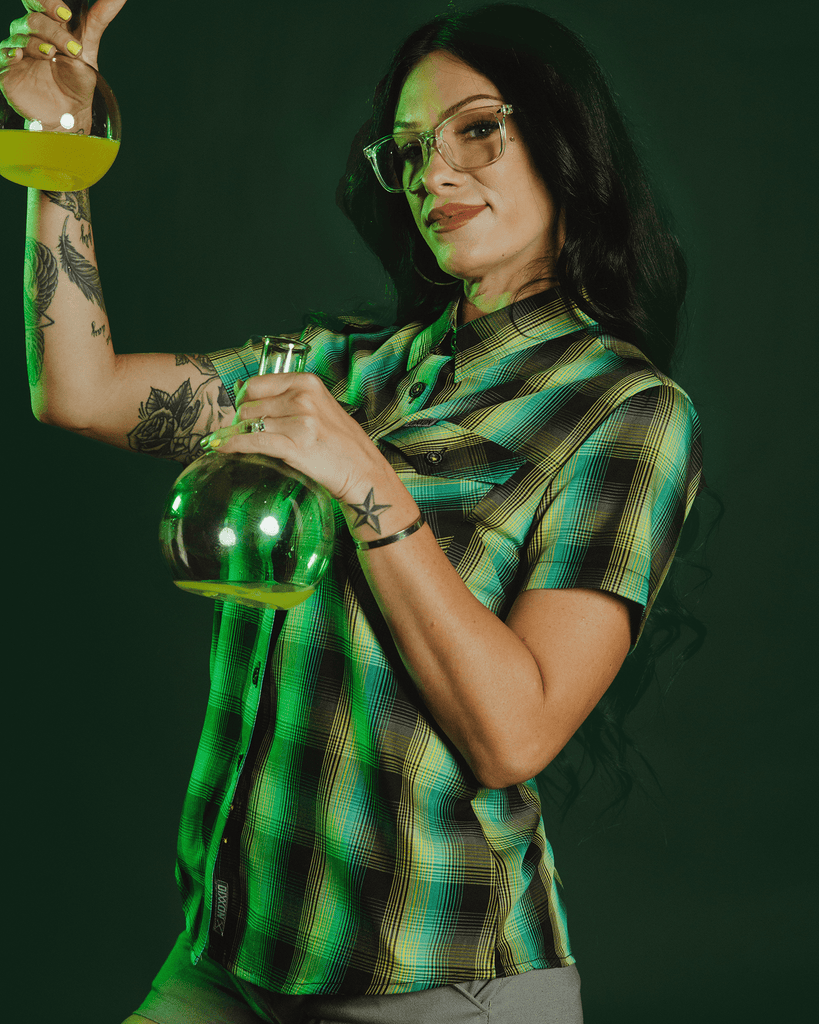 Women's Mad Scientist Bamboo Short Sleeve - Dixxon Flannel Co.