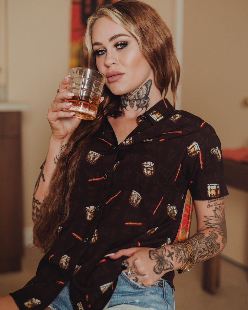 Women's Oak & Smoke Short Sleeve - Dixxon Flannel Co.